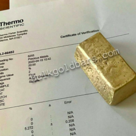 Cast Gold Bars